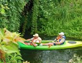 Pole namiotowe i spływy kajakowe rzeką Wel - Mazury